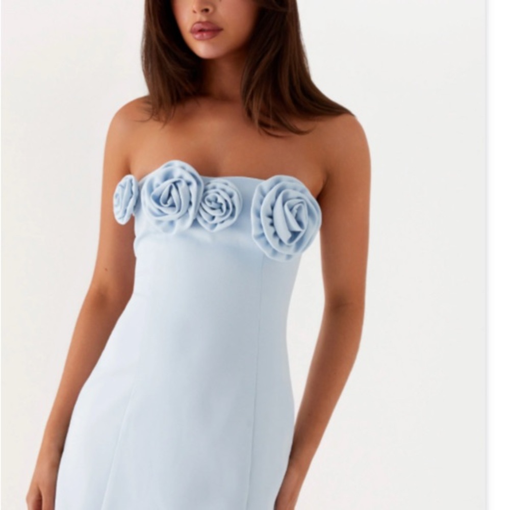 Peppermayo Strapless Mini Dress